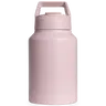 HydroJug Sport 64oz - Modern Water Bottle with Handle, Removable Straw, & Rubber Base - Leak Resistant, Reusable, Insulated Stainless Steel Water Bottle