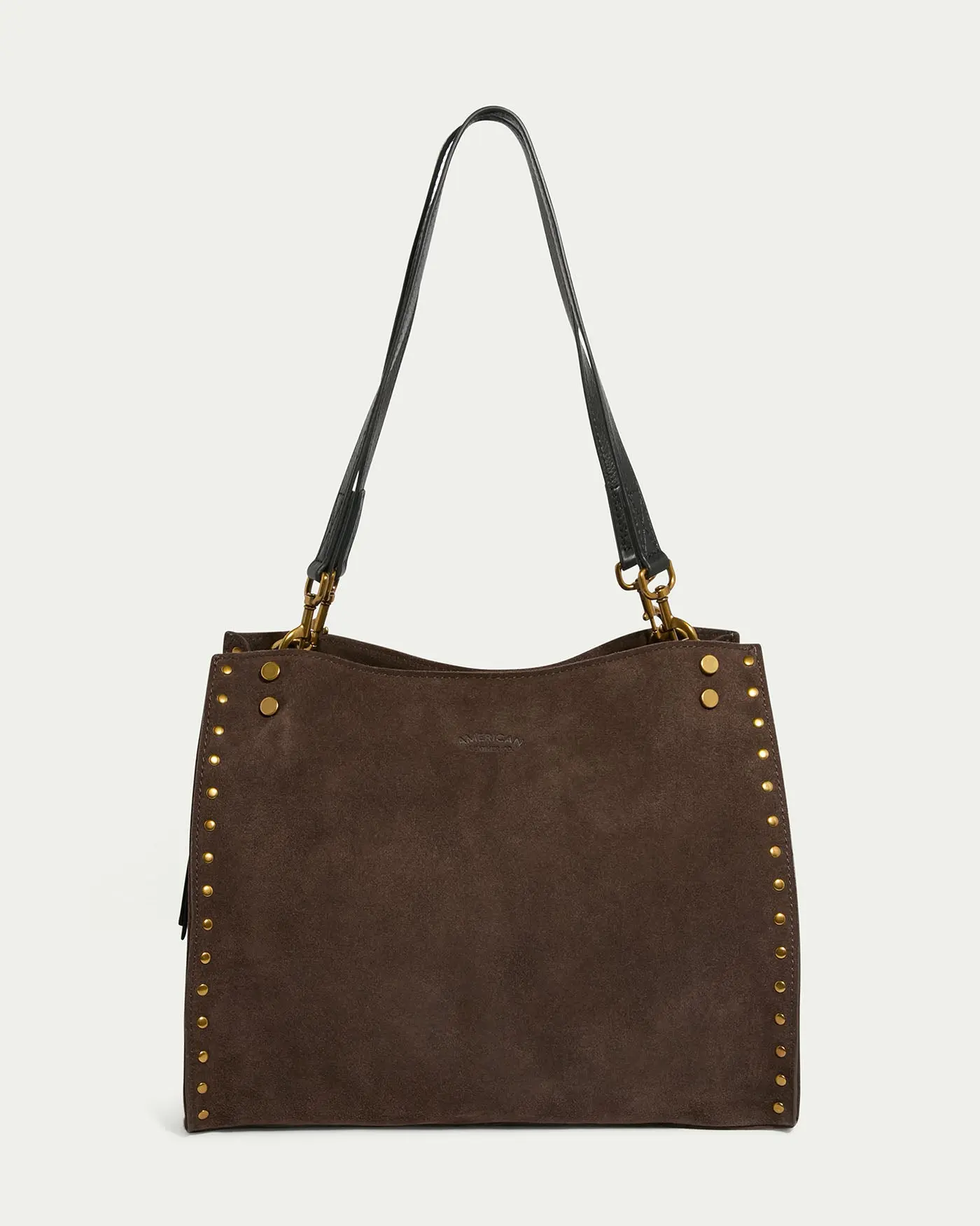 Lenox Studded Triple Entry Satchel