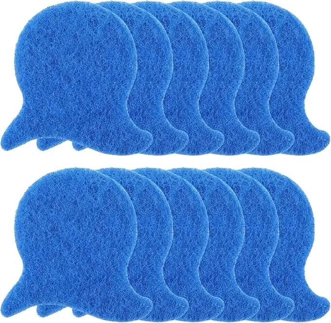 Pet Hair Remover for Laundry,  Reusable Dog & Cat Hair Remover Tool - Removes Pet Fur, Hair, Lint, Dander from Clothes &Washing Machine. (Blue, Fish Tail)
