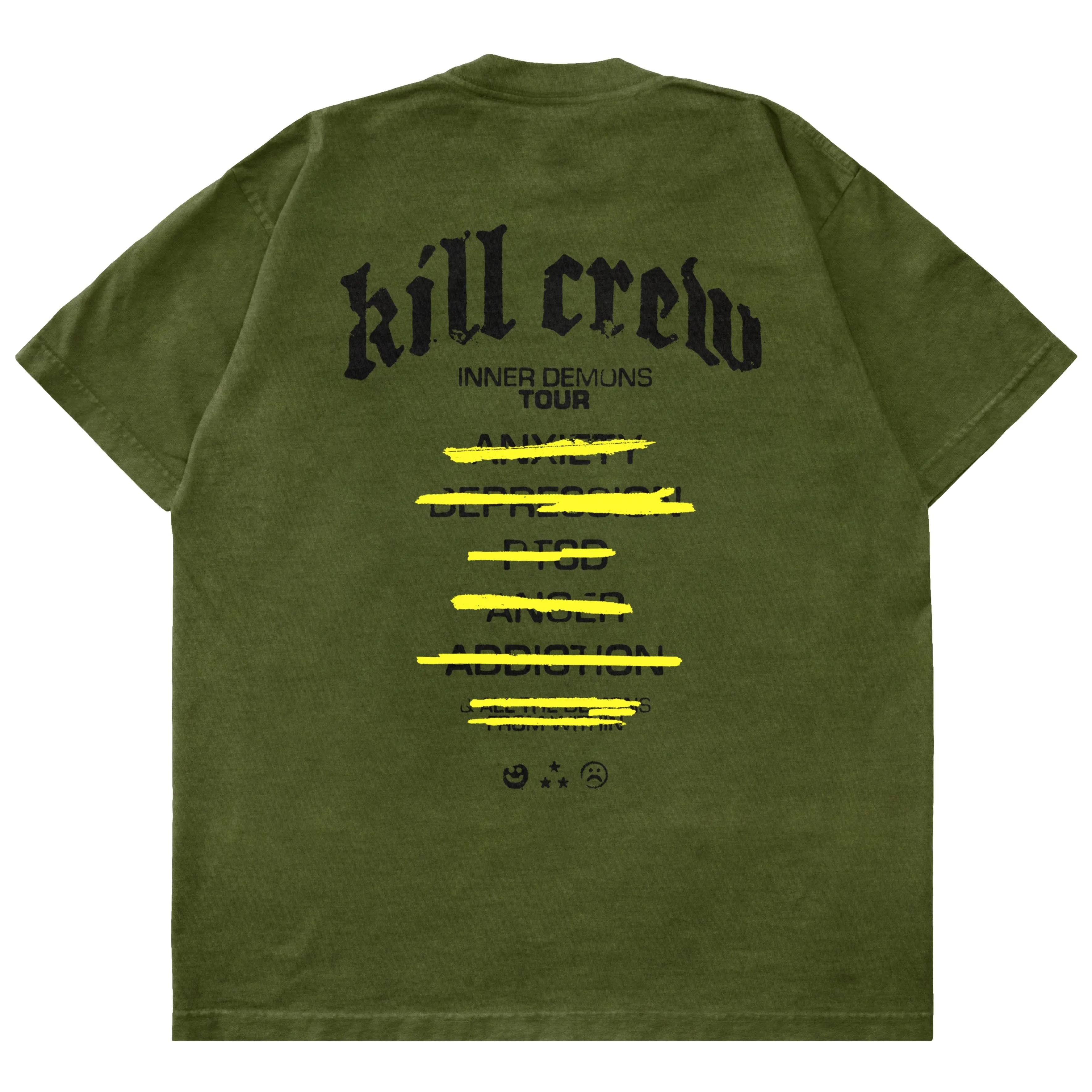 INNER DEMONS TOUR OLIVE/BLACK