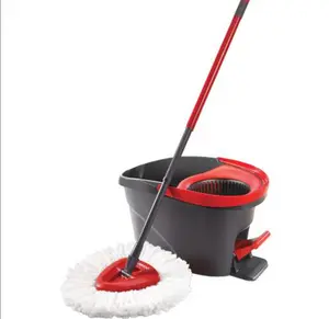 O-Cedar EasyWring Microfiber Spin Mop and Bucket Floor Cleaning System