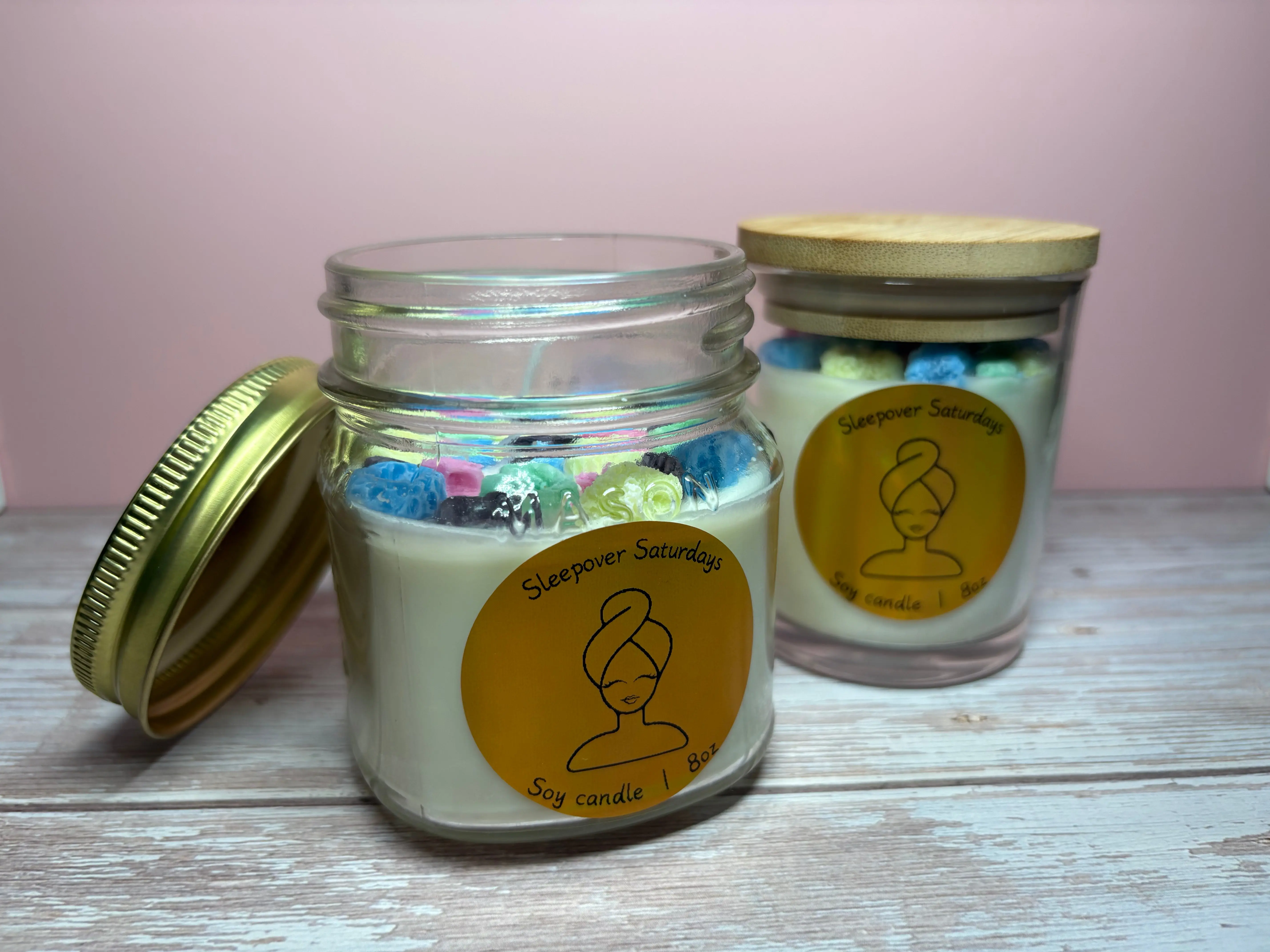 Sleepover Saturdays Candle