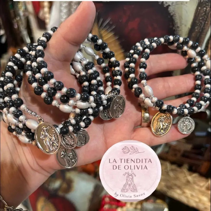 Rosary-Bracelet Saint Francis and Saint Benedict