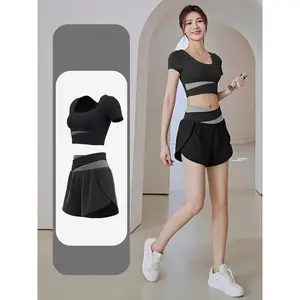 Women's High Waisted Tennis Skirt with Pockets & Built-in Compression Shorts - Quick-Dry Golf Sports Skort for Outdoor Training - Anti-Slip Grip Waistband Moisture Wicking Fabric