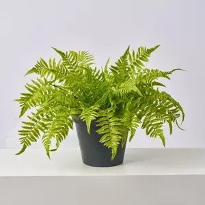 Lifelike Boston Fern Outdoor Faux Urn Filler Spring Everyday Arrangement