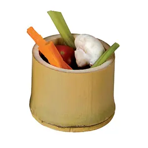 212 MAIN 1.5oz Bamboo Tube Sapporo Sake Cup, Single Shot, Pack of 200 - Home & Festive Party Supplies