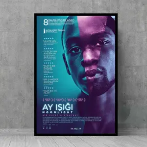 Moonlight Movie Poster - Wall Art - Vintage Posters - Retro Wall Decor - Film Fan Collectibles POSTER