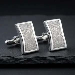 Andromeda Twist - Muonionalusta Meteorite - Cufflinks