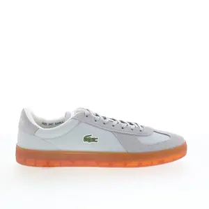 Lacoste Baseshot Pro 126 1 SMA Mens Gray Suede Lifestyle Sneakers Shoes