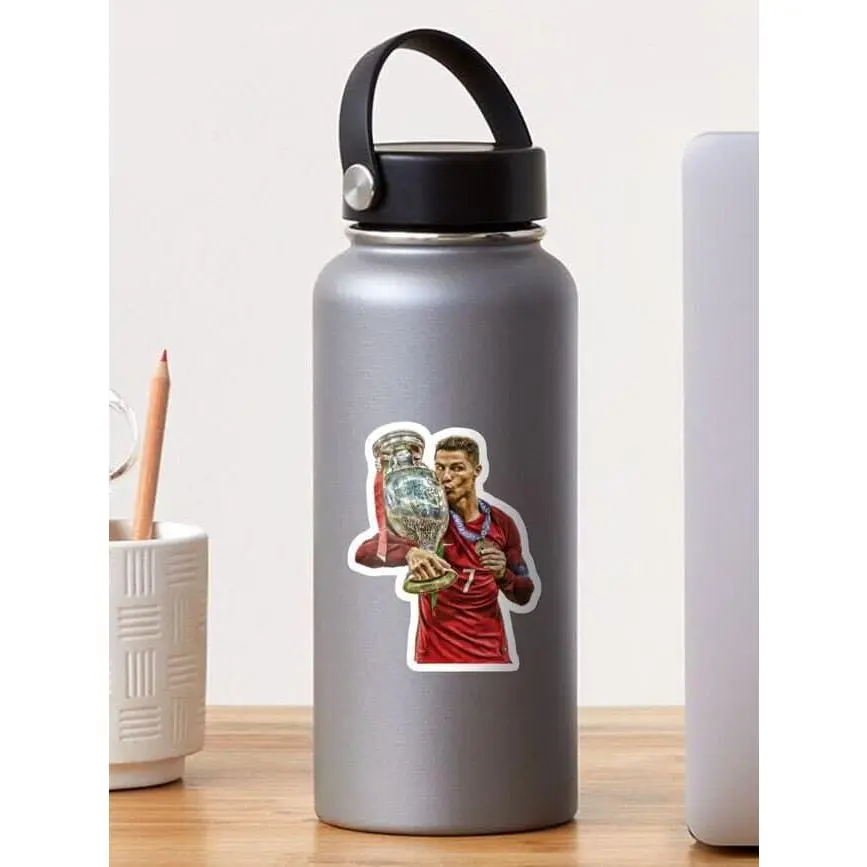 Cristiano Ronaldo Classic 1-Piece Decorative Stickers - Safe Basic Home Decor for Sports Fans, Suitable for Wall, Laptop, Door