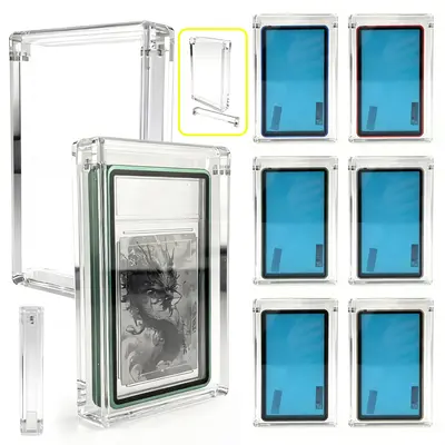 graded card uv protection UV Protected PSA & CGC Graded Card Holder – Hype Gamer Gear main image 0