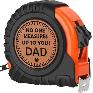 Tape Measure, 1 Count Carpenter Gift, Ideal Holiday Gift Tool for Dad and Grandpa, Office Measuring Supplies, Durable Tape Measure