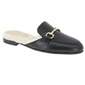 BCBGeneration Faux Shearling Slip On Mule- Zorie-4