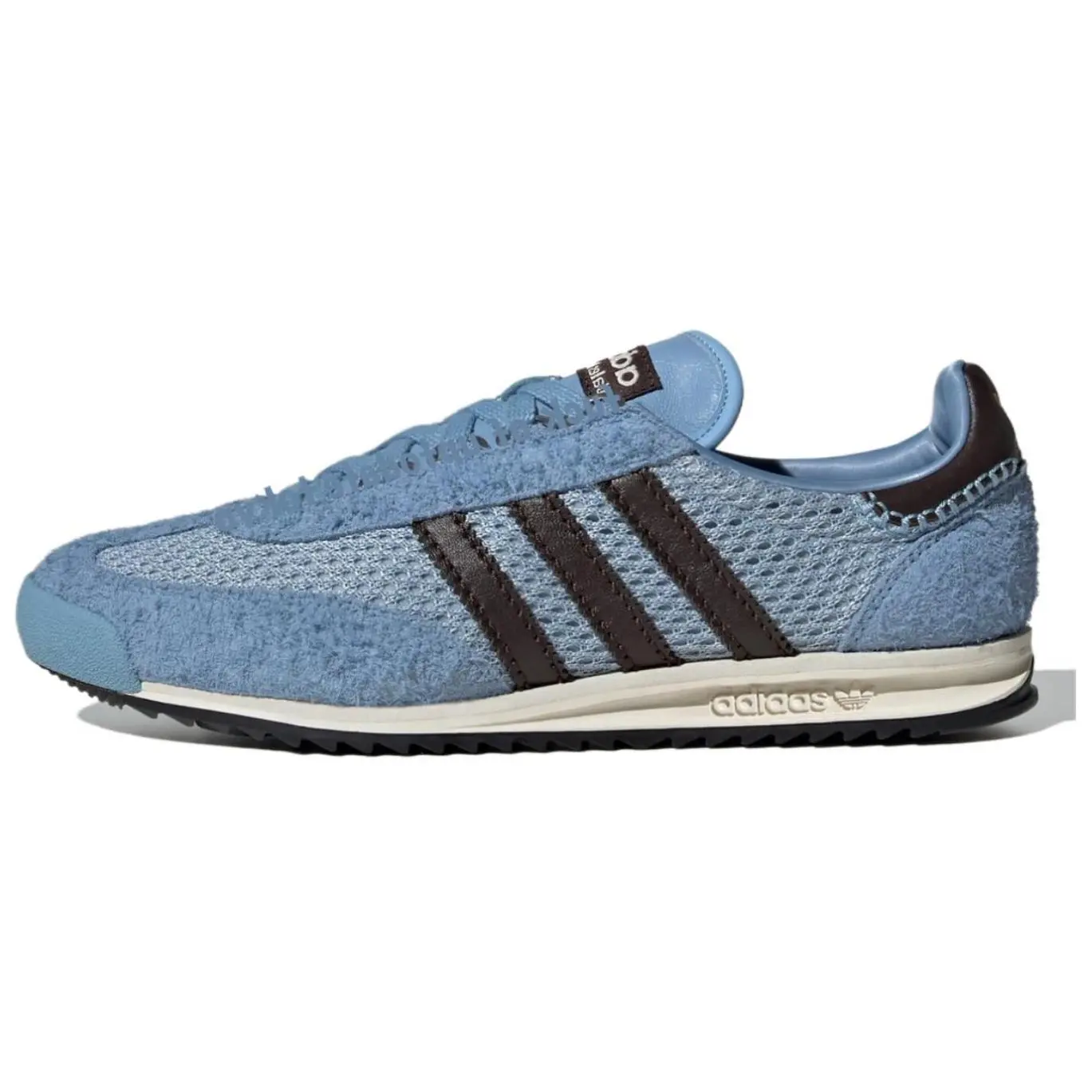 Adidas Wales Bonner X SL76 Ash Blue Versatile Comfort Low Top Sneakers Unisex IH3262