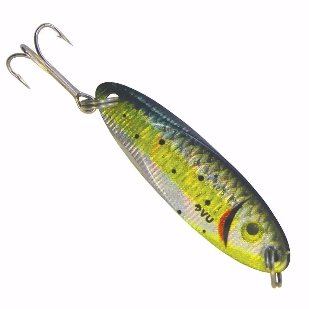 Acme Kastmaster Spoon Fishing Tackle, UV Baitfish Series Artificial Fishing Lures