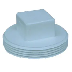 212 MAIN Tigre USA 6 in. PVC Plastic Removable Sewer & Drain Plug for Boating Water Sports