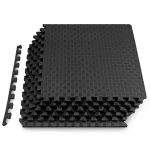 Checkered Exercise Puzzle Mat 1/2-in