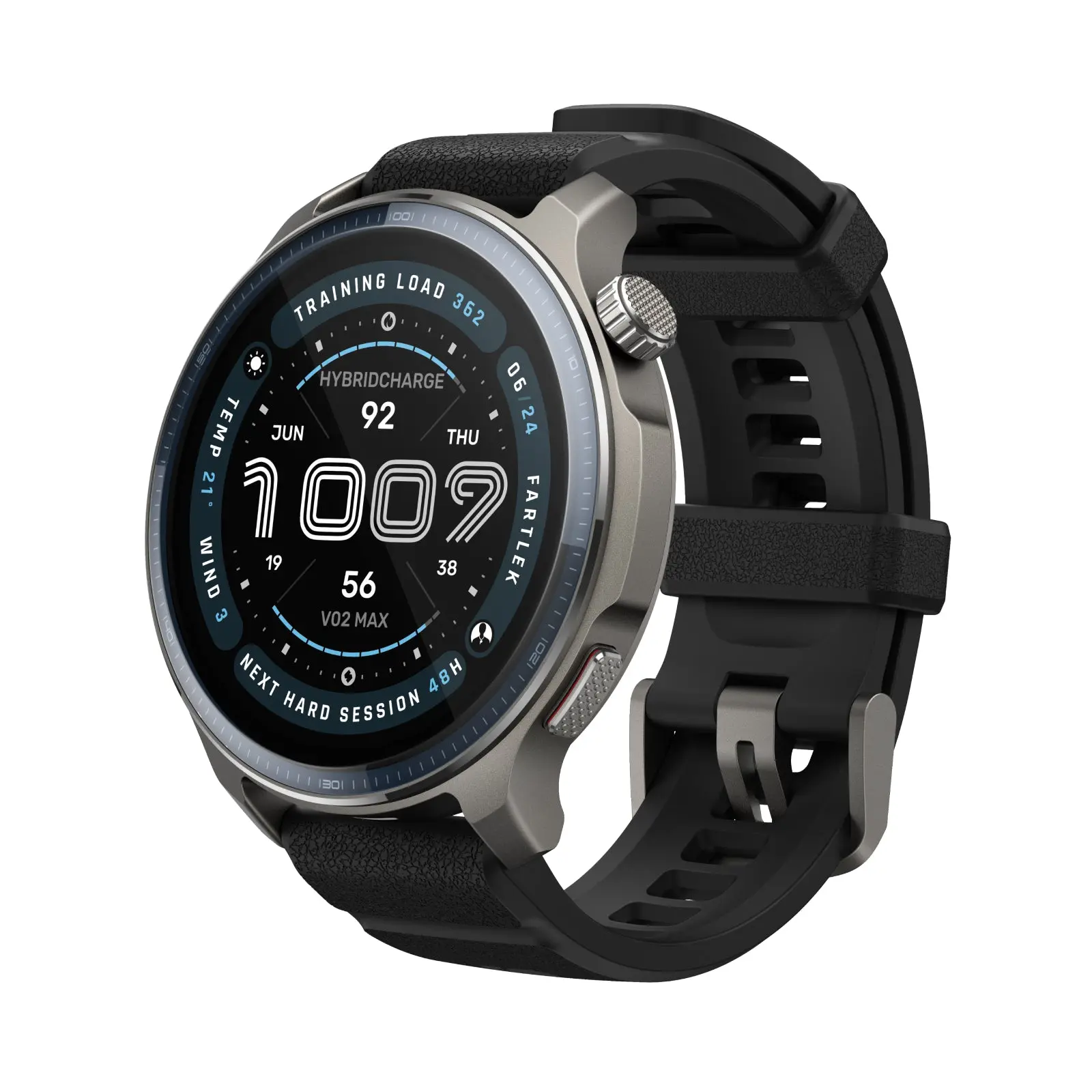 Amazfit Balance 2 Smart Watch 47mm 1.5" AMOLED Sapphire Glass, Offline Maps, Dual Band GPS, 21 Days Battery, 170+ Sport Modes, Hyrox & Golf Mode, Heart Rate & Sleep Tracker for Android & iPhone