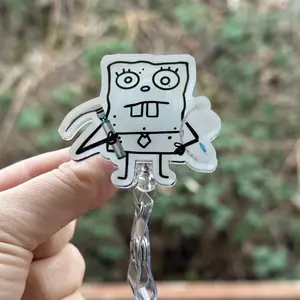 Doodle Bob Intubation- Medical badge reel, RN, MD, RT, paramedic, healthcare, work accessory