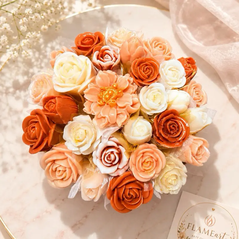 Floral Bouquet Candle