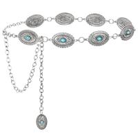 I-silver Chain-blue Turquoise