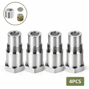 Oxygen Sensor Filter Adapter - New Stainless Steel Extension Pipe Fitting - Car Extension Screw
