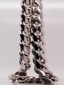 925 Sterling Silver Cuban Link Chain – Premium Shine & Style  4 to 20 mm.