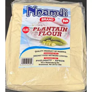 Nnamdi Green Plantain Flour 4lbs
