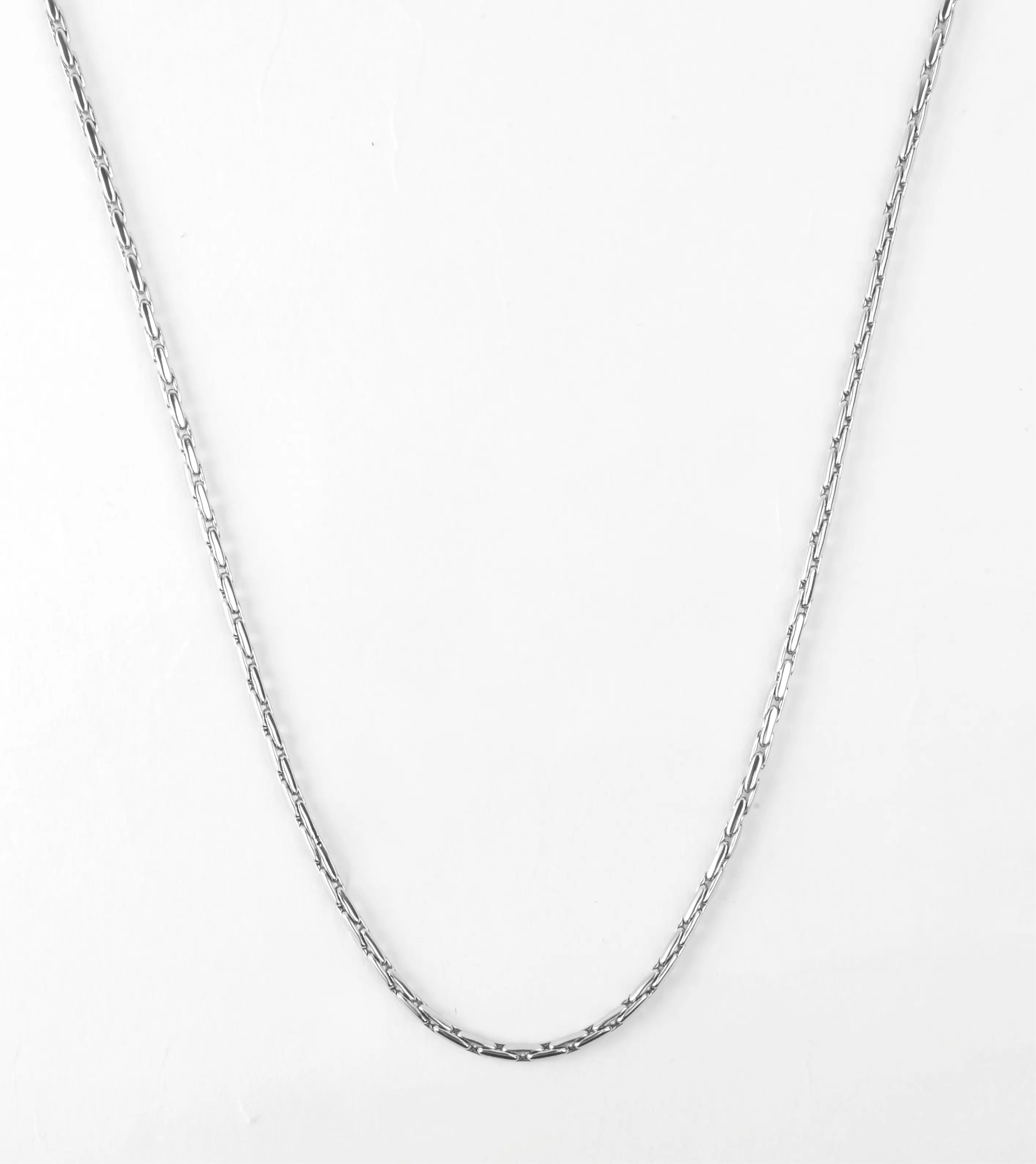 Wire Chain (Silver) 3MM - 21.5 Inches