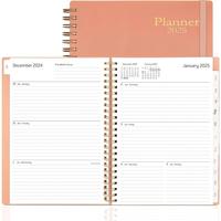Weekly Monthly Planner Pink(Dated 2025.1