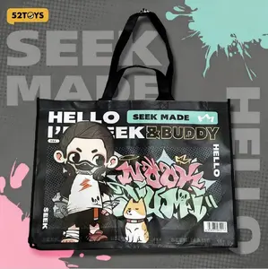 52TOYS IP Shopping Bag Kawaii Creative Gift Room Decor Desktop Decoration Gift for  Birthday Party