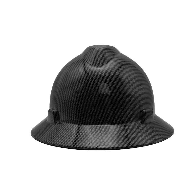 Carbon fiber helmet matte black