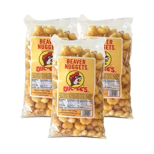 Buc-ee's Beaver Nuggets Sweet & Crunchy Corn Puff Snack 13 oz Factory-Sealed Texas-Famous Flavor Howdy Bitez with Caramel Sweetness & Satisfying Crunch Natural Salt