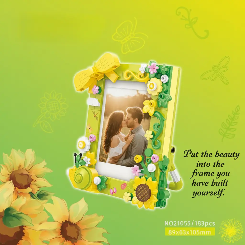 [Gift Idea] DIY Building Block Photo Frame for Instant camera 3-inch ...