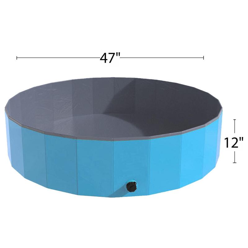 Petmaker Portable Dog Pool for Large Dogs