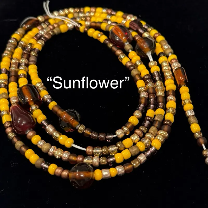 “Sunflower” Waistbeads