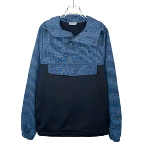 RDLT- Dior Blue Monogram Patchwork Hooded Jacket Size XS
