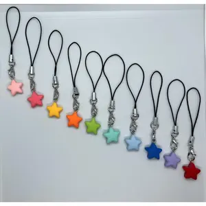 Mini Star Phone Charm /Phone Strap Accessories Smartphone Cellphone cell