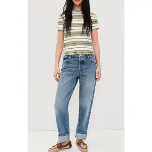 The Linen Striped Baby Tee