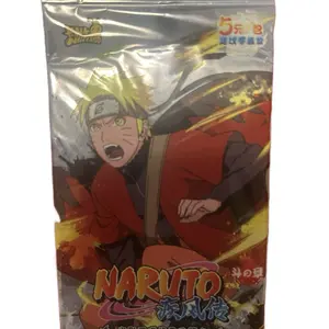 Naruto Kayou (Chinese) Booster Pack - 5 Pieces for Your Journey with 4 Premium Cards and Supporting Characters