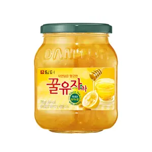 Damtuh Honey Citron Tea (Yuja, Yuzu Tea) 1.7lb – Traditional Korean Citron Honey Tea Base, Fruit Preserve