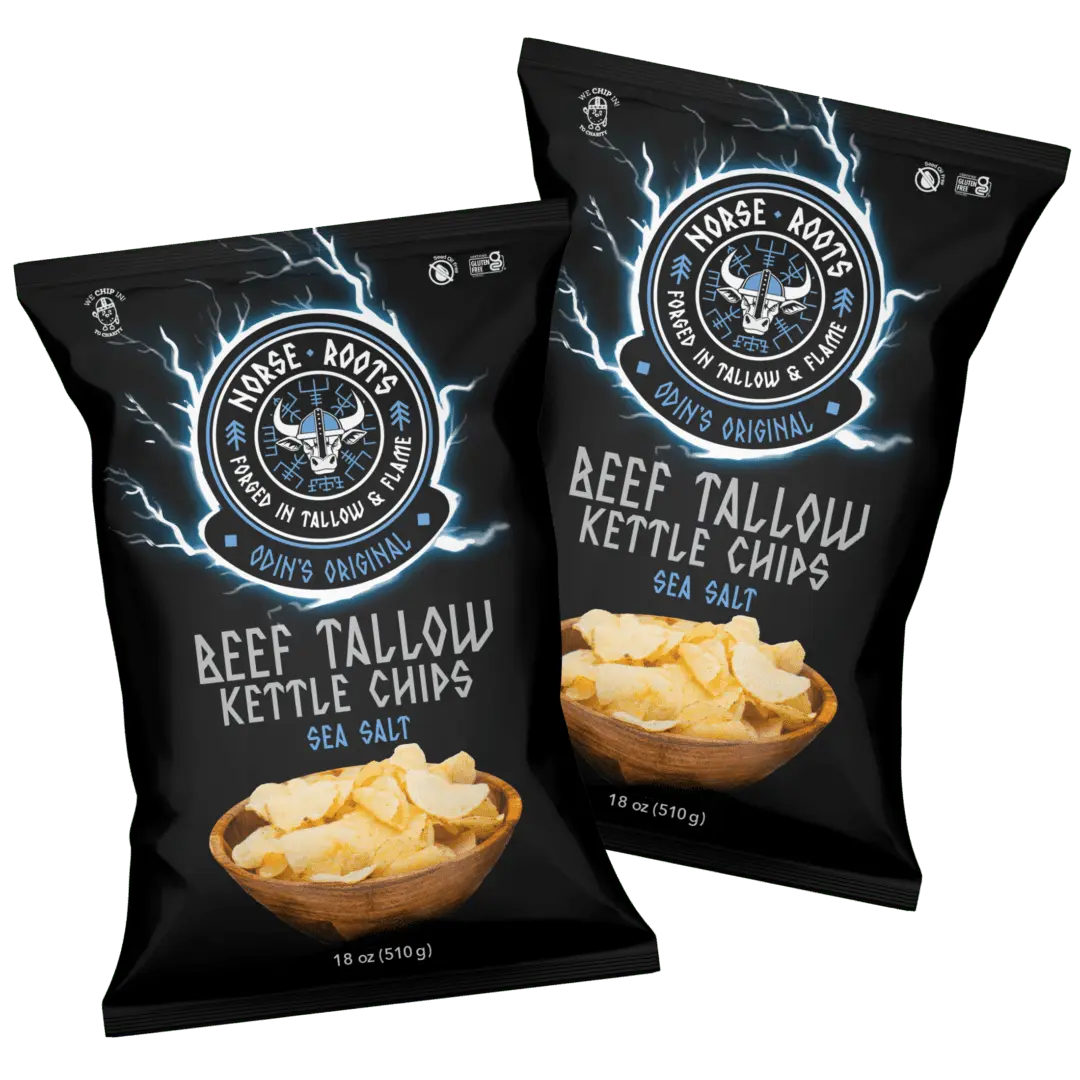 Odin’s Original 18oz  - Beef Tallow Kettle Chips (2-Pack)