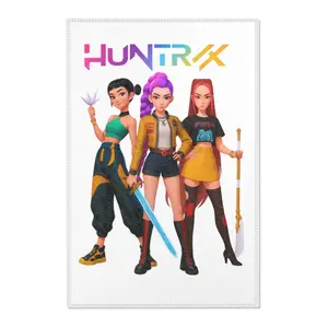 Huntrix Area Rug - Unique Home Decor Accent, Eye-Catching Floor Mat, Fun Interior Design Element, Modern Area Carpet, Stylish Room