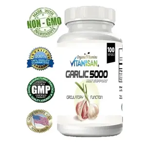 Aged Garlic Extract, garlic is a natural Immune Formula , 100 sofgels odor 5000