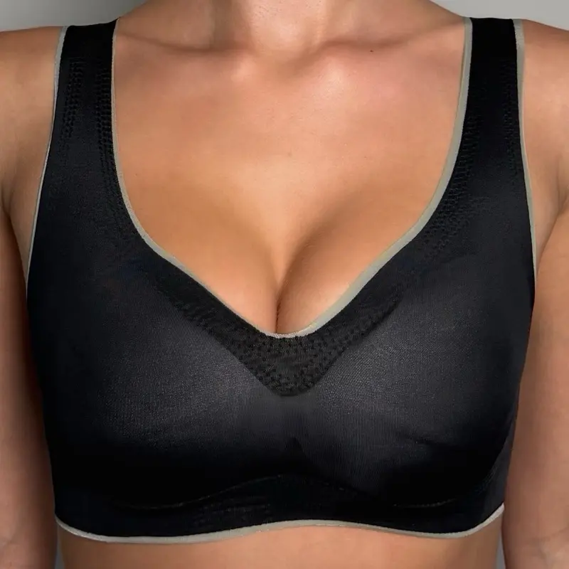 Seamless Push Up Wireless Bra – Full Support & Lift