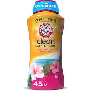 Scentsations In-Wash Scent Booster, Laundry Scent Booster Tropical Paradise scent, 45 Oz