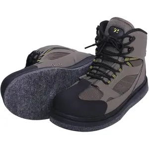 Men's Fishing Wading Boots Lightweight Anti-Slip Waders Shoes for Fly Fishing