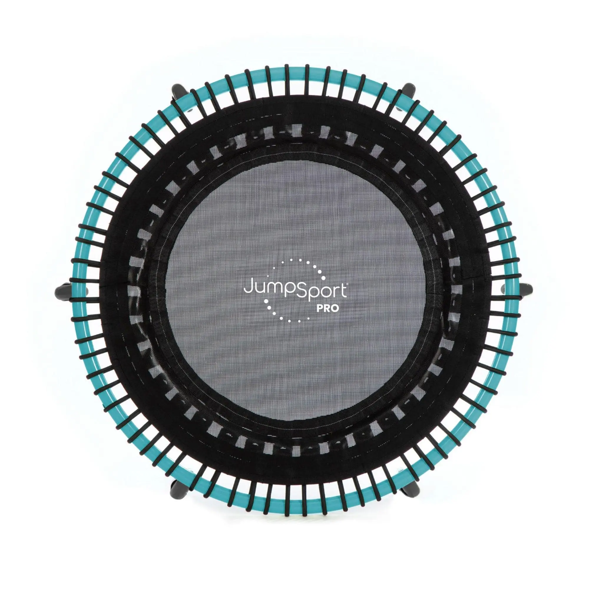 JumpSport 350 Pro Fitness 39 Inch Cardio Workout Indoor Trampoline, Teal/Black JumpSport 350 Pro Fitness 39 Inch Cardio Workout Indoor Trampoline, Teal/Black