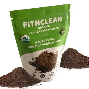 Organic Madagascar Vanilla Powder Raw Natural Pure Unsweetened No Additives. Certified USDA Organic