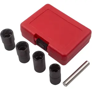 MaXpeedingRods 1/2" Drive Wheel Lock Lug Nut Removal Tool Kit 17-22mm Durable Socket Set for Car & Truck